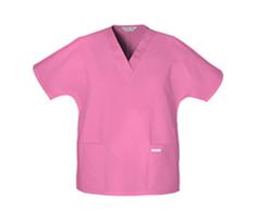 GeraniumV-neck Tunic Scrubs